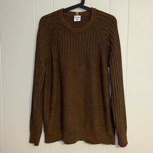 Columbia Men's Brown Crewneck Knit Heavy Sweater Size XL‎
